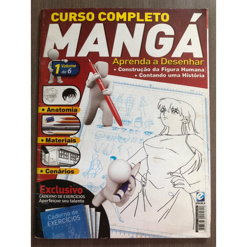Desenhar Anime - Curso de Desenho (Capitulo 01): Aprenda á desenhar no  Estilo Anime / Mangá (Desenhar Anime e Mangá Livro 1) eBook : Rodrigues  Filho, Albertino: : Loja Kindle