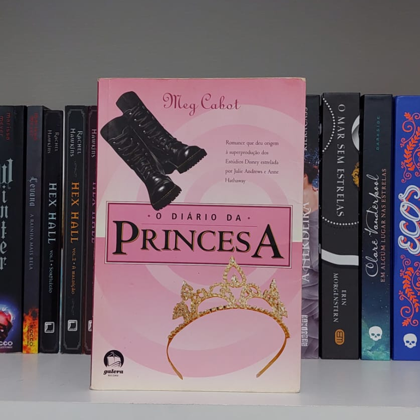 Livro - O diário da princesa | Shopee Brasil