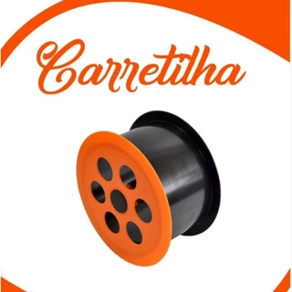 Carretilha para pipa 15 cm , com rolamento duplo.