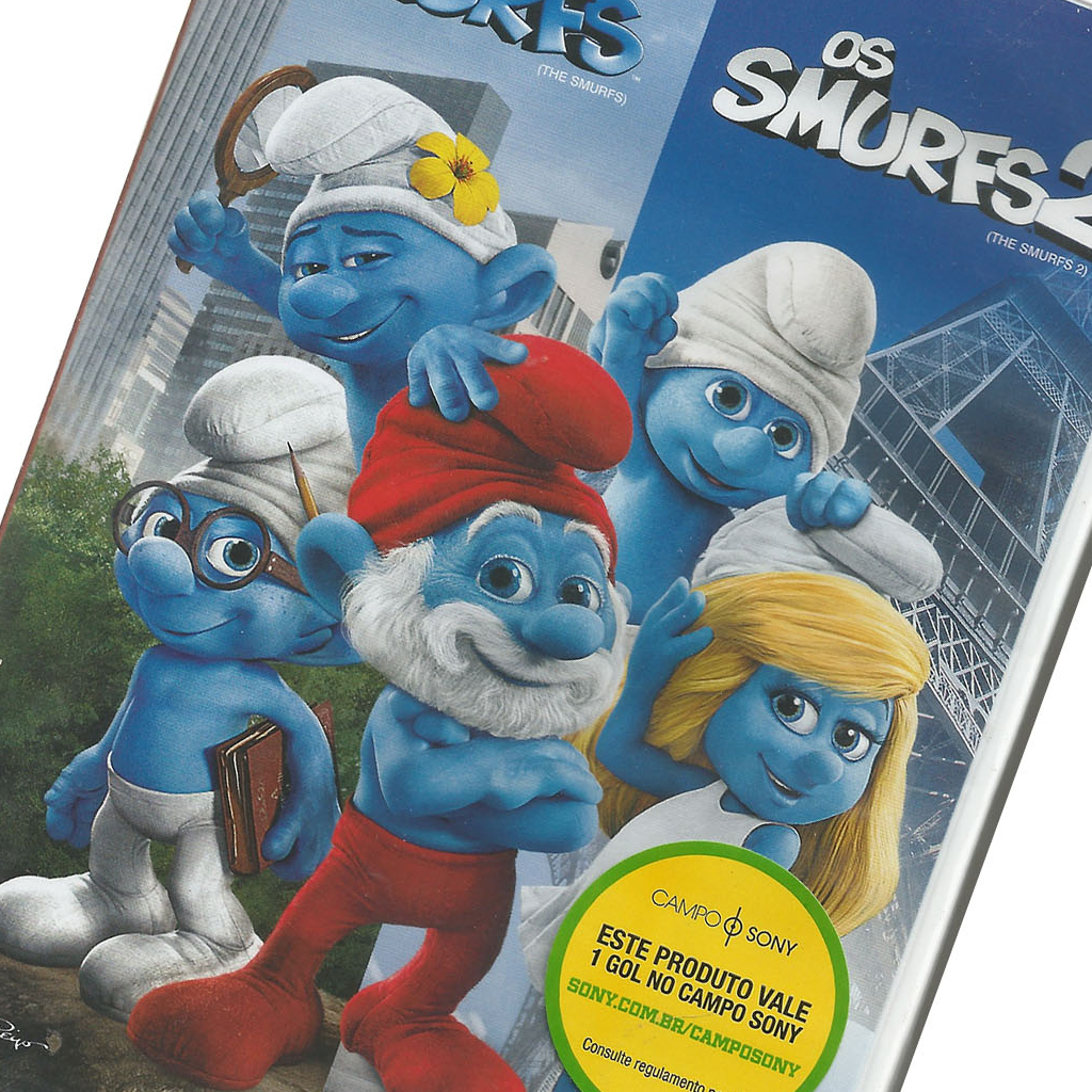 Os Smurfs Filmes 1 E 2 Com Neil Patrick Harris Dvds Lacrados | Shopee ...