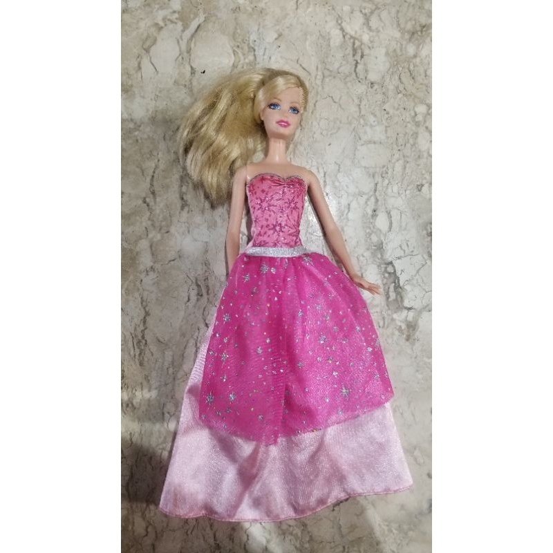 Vestido Barbie Moda e Magia Mattel Original