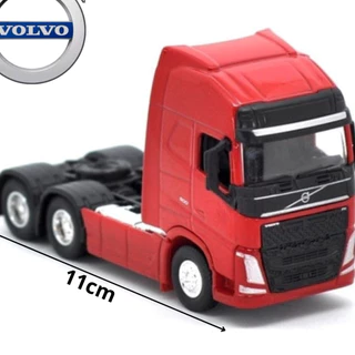 Miniatura Caminhão de Coleção de Ferro Volvo Fh 500 New Truck Cavalinho Trucado 1/64 Welly