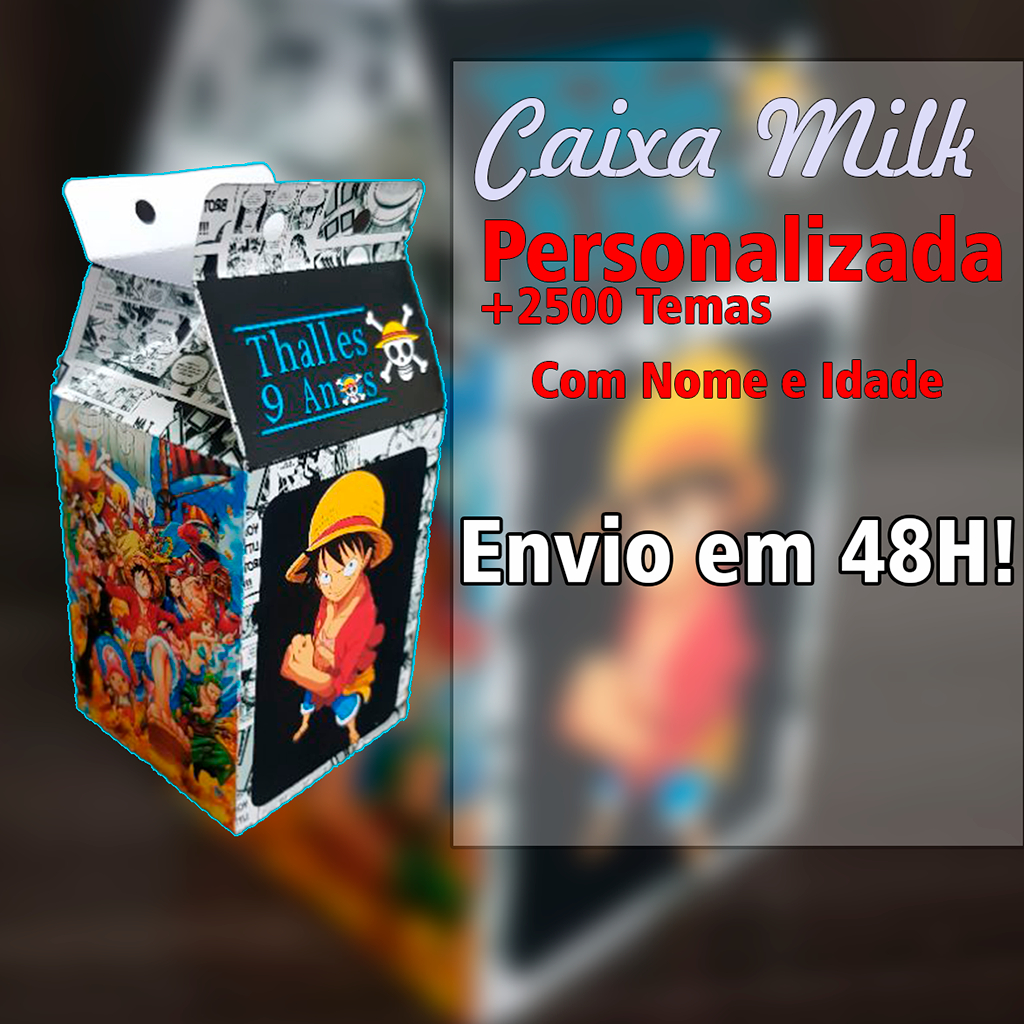 Caixa milk Roblox (SEM LAÇO) por R$6,00