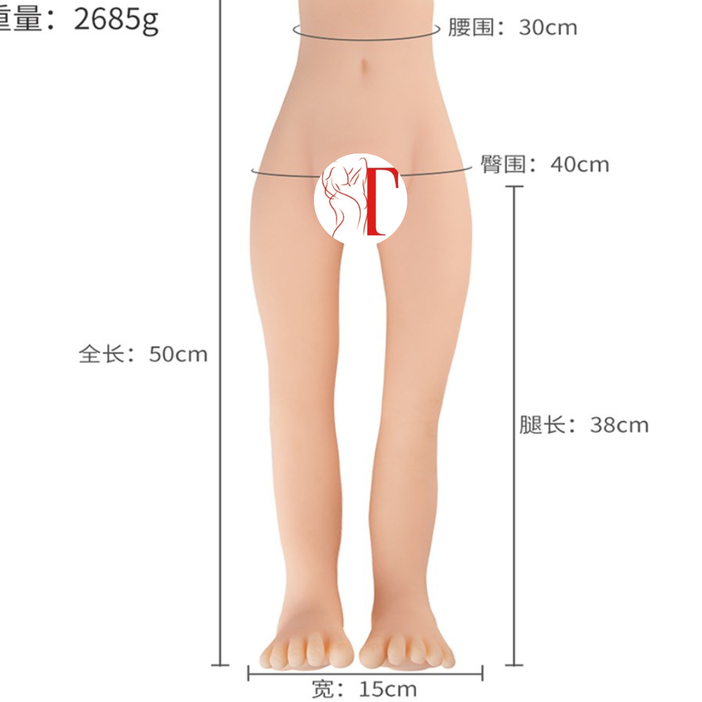 Boneco Meio Corpo Mulher Realistica em Cyber skin com Vagina e Anus  penetráveis 50cm X 25cm | Shopee Brasil