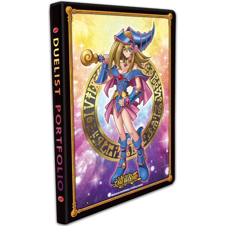 fichário Yugioh Dark Magician Girl (Maga Negra) Portfolio Konami Oficial Tcg