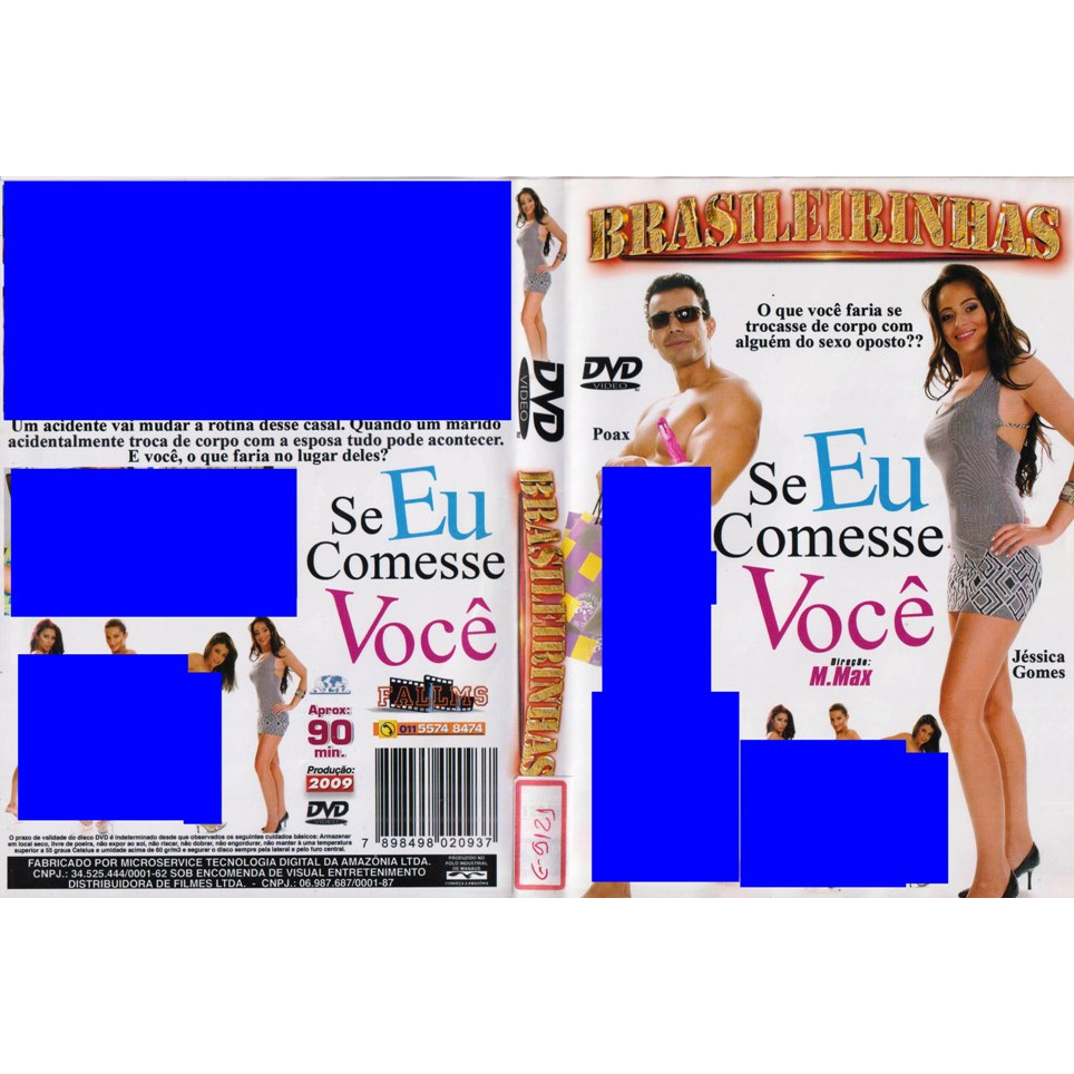 Dvd Brasileirinhas Se Eu Comesse Você Filme Nacional Original - Sem Estojo  | Shopee Brasil