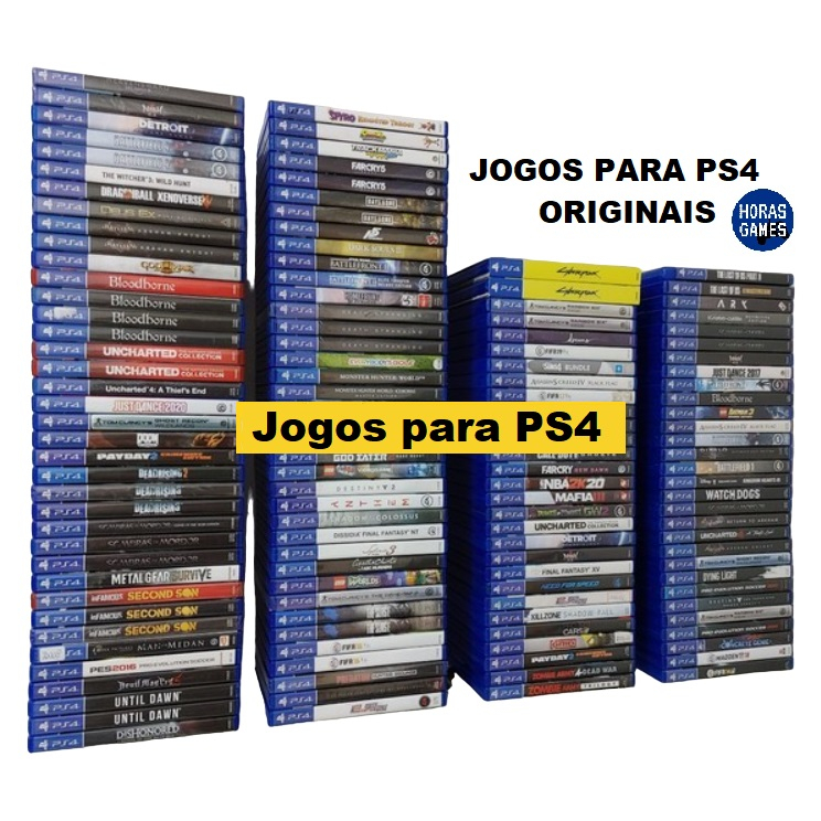 Jogos Originais - Mídia Física - Vários Títulos Disponíveis