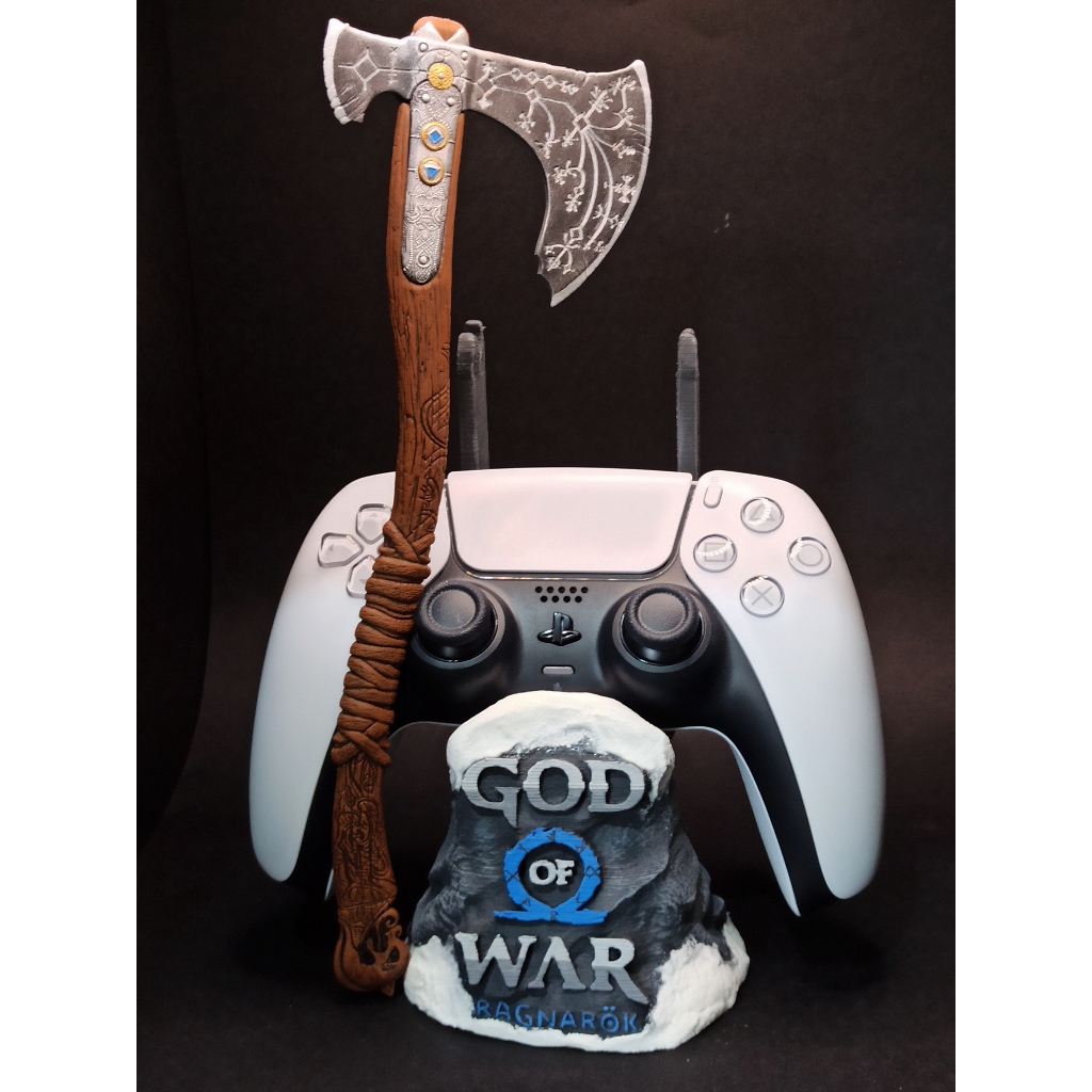 Suporte para Controle PS5 PS4 Xbox God Of War Ragnarok Lança