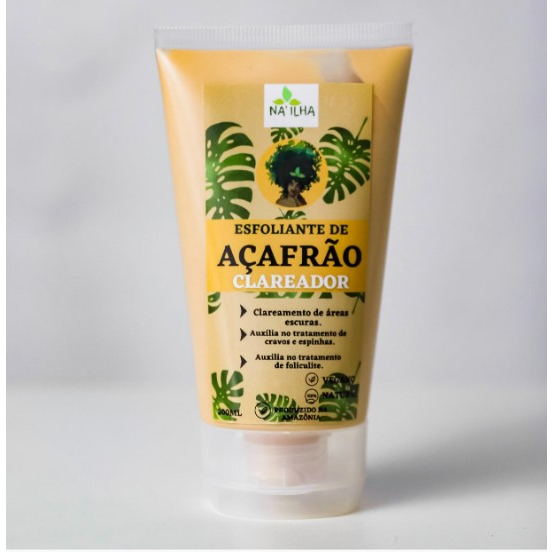 ESFOLIANTE DE AÇAFRÃO - SEM AÇUCAR