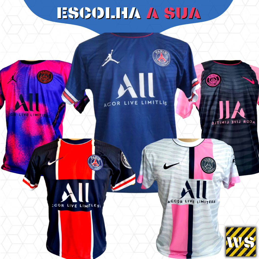 PSG alifg page  Camisetas de futebol, Camisas de times