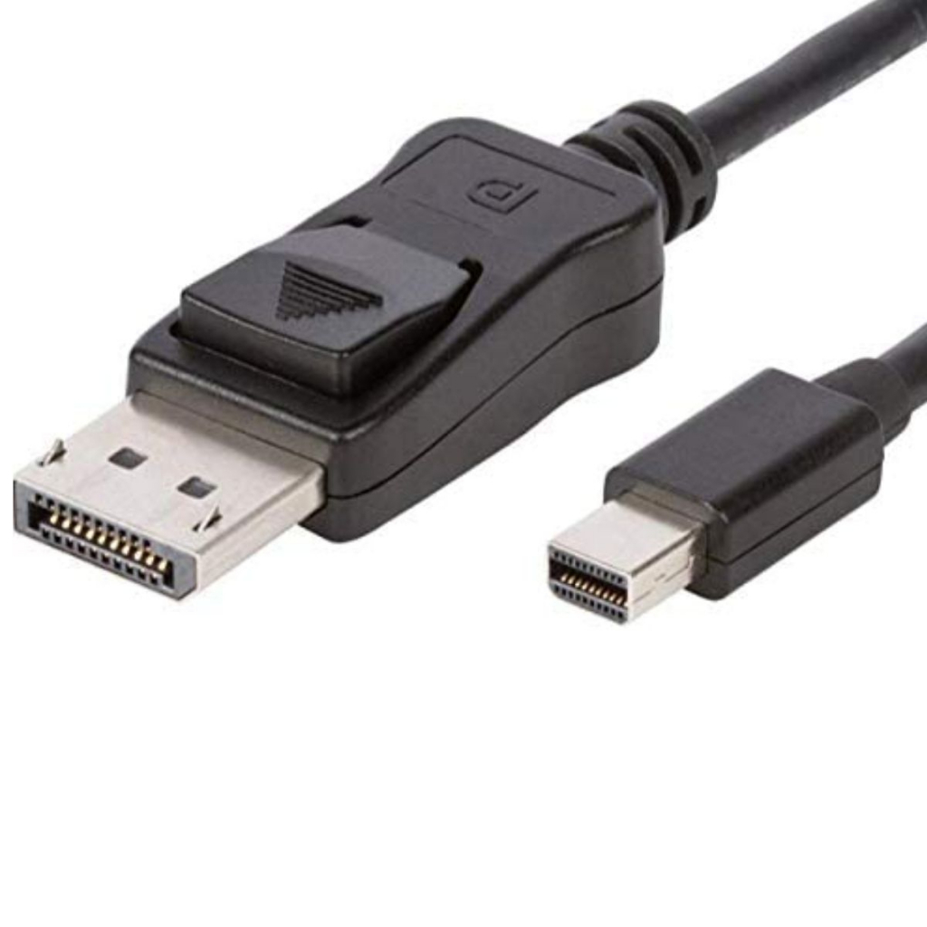 Cabo Mini Displayport X Displayport 1.8m 4k 144hz P/ Deskop PC e Notebook MarisaStore