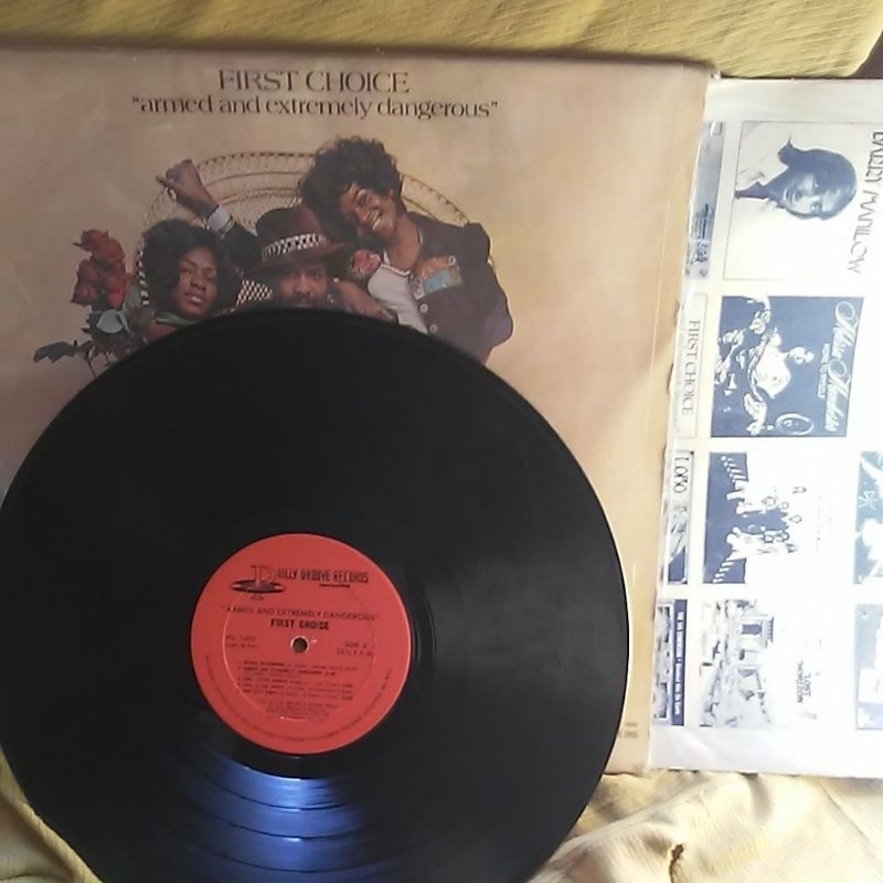 lp vinil - first choice armed and extremely dangerous com encarte ...