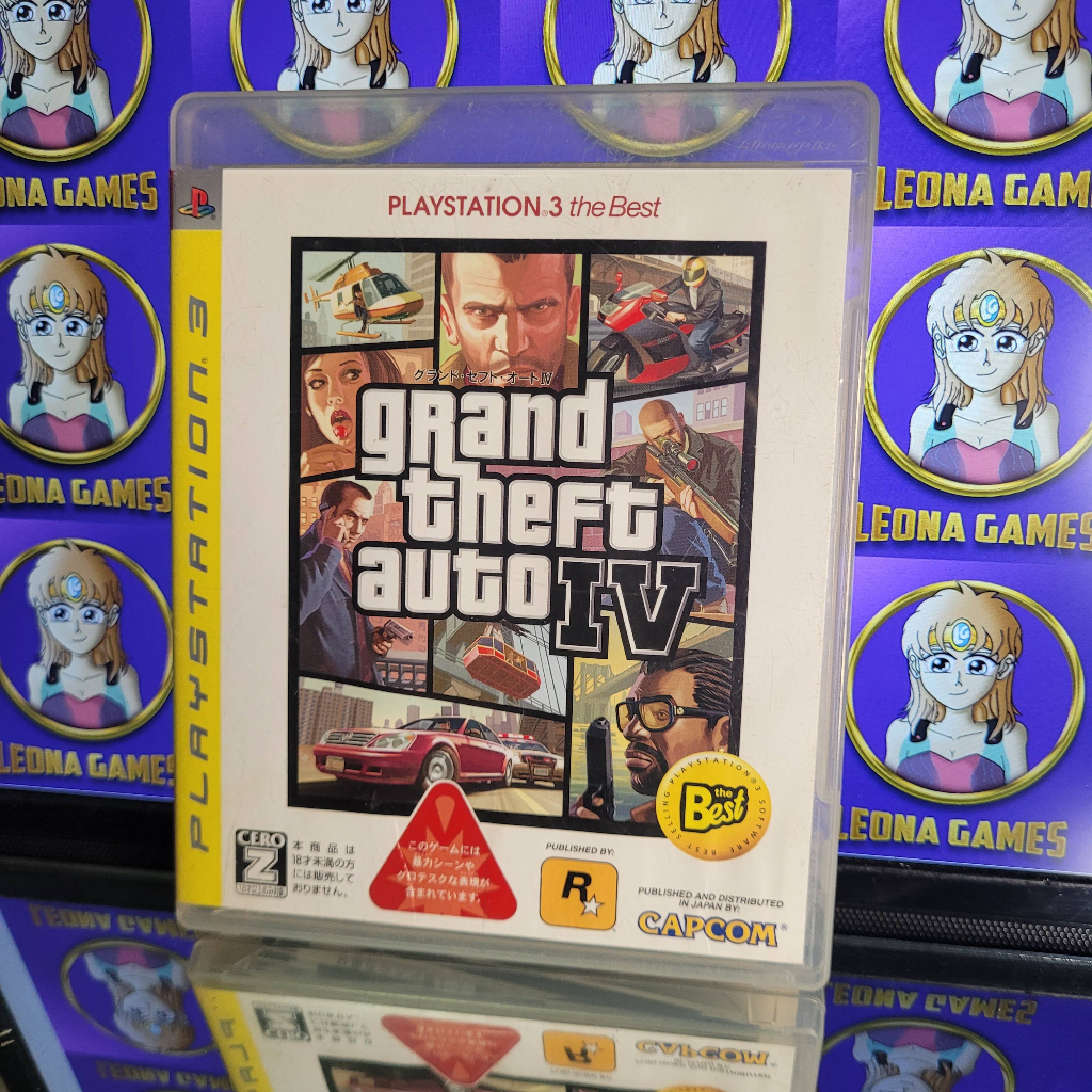 GTA IV 4 Grand Theft Auto IV Japonês CERO Z PS3 Original - Mídia Física (Usado)