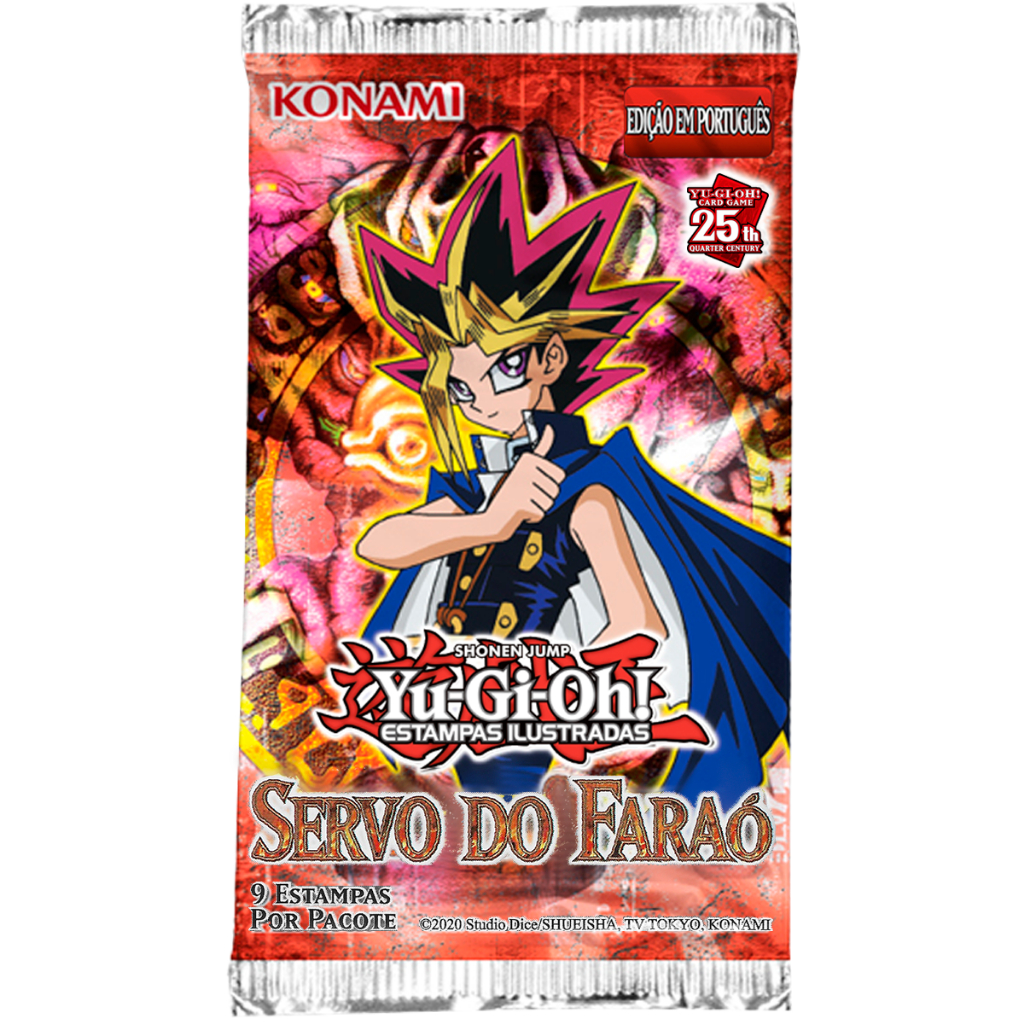 Yugioh Booster Servo Do Faraó 25 Anos Português Konami | Shopee Brasil