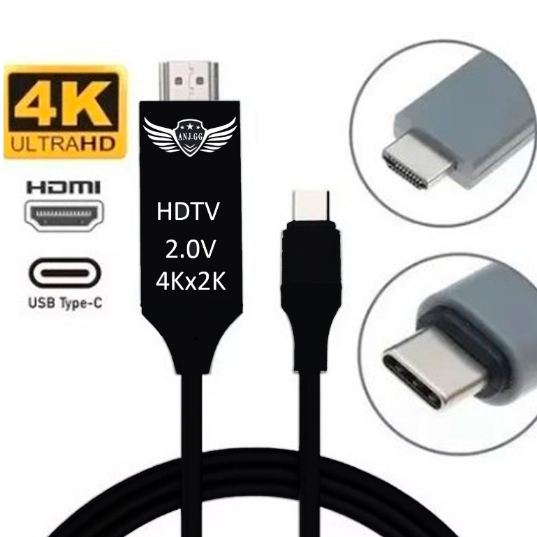 Cabo USB-C Macho 3.1 para Hdmi Macho Marisa