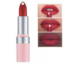 Batom Hydramatic Avon Matte Com Cido Hialur Nico Vermelho Ic Nico