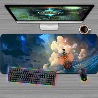 Mousepad Gamer, Tamanhos variados, Anime - NAVIO PIRATA ONE PIECE