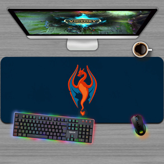 Mousepad Gamer, Tamanhos variados, Anime - CHARIZARD SKYRIM POKEMON
