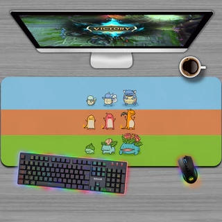 Mousepad Gamer, Tamanhos variados, Anime - POKEMON INICIAL ESCOLHA
