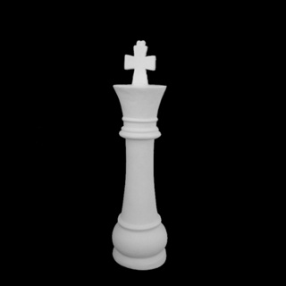 Rainha xadrez de gesso 26 CM peça de gesso rainha xadrez peças