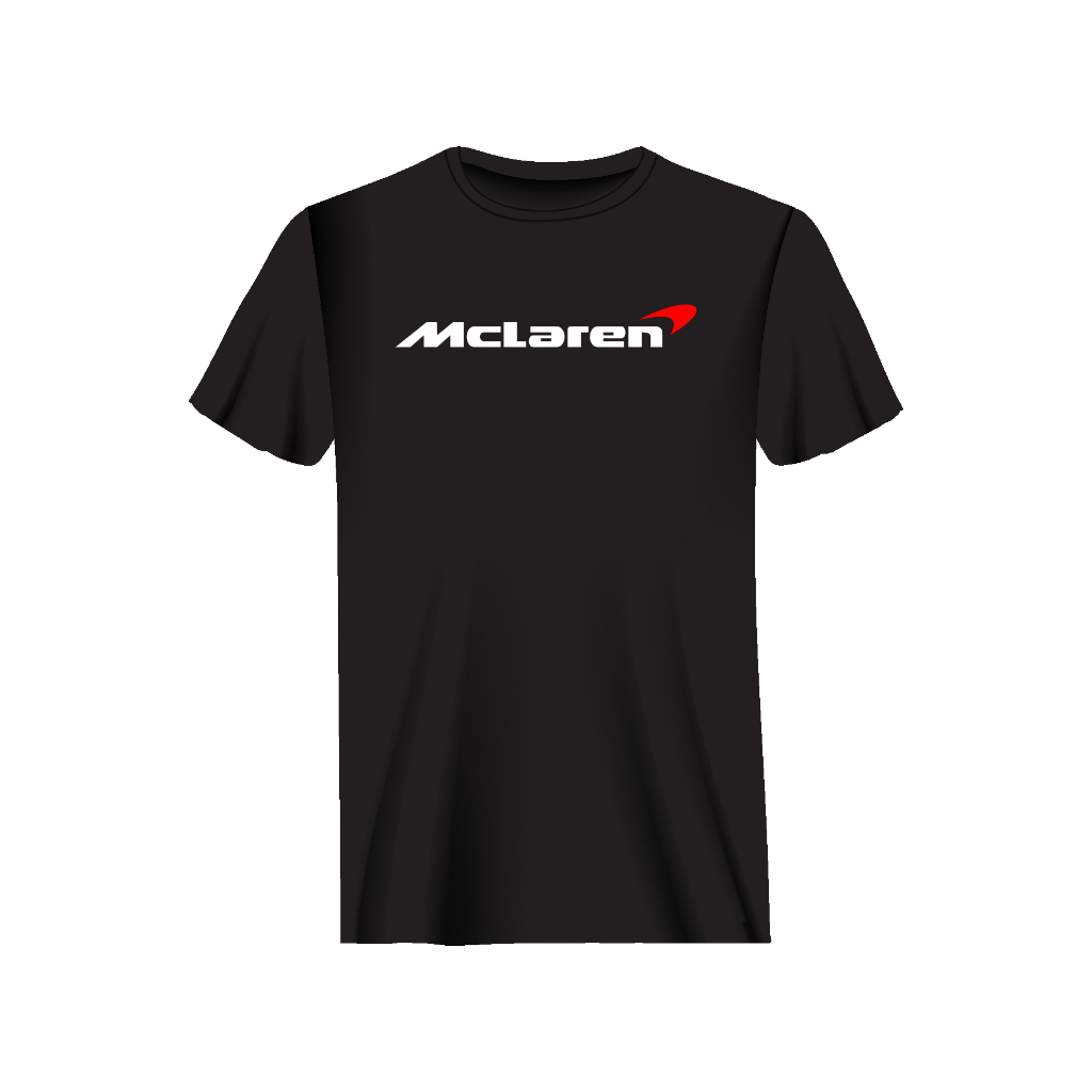 Camiseta McLaren F1 Algodão Preto