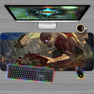Mousepad Gamer, Tamanhos variados, Anime - CAÇA AO TITÃ SHINGEKI NO KYOJIN ATTACK ON TITAN
