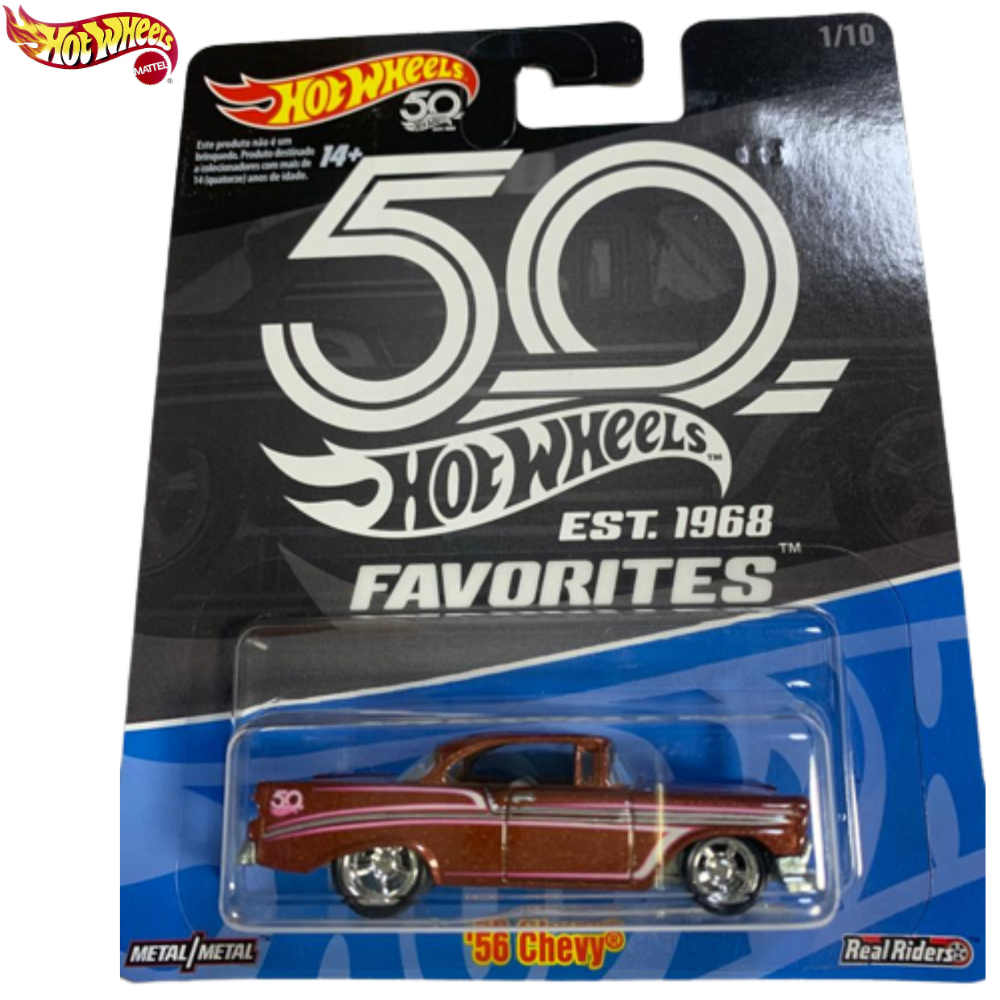 HOT WHEELS FAVORITES 56 CHEVY | Shopee Brasil