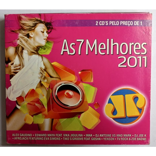 CD As 7 Melhores 2011 Jovem Pan Duplo Original Shopee Brasil