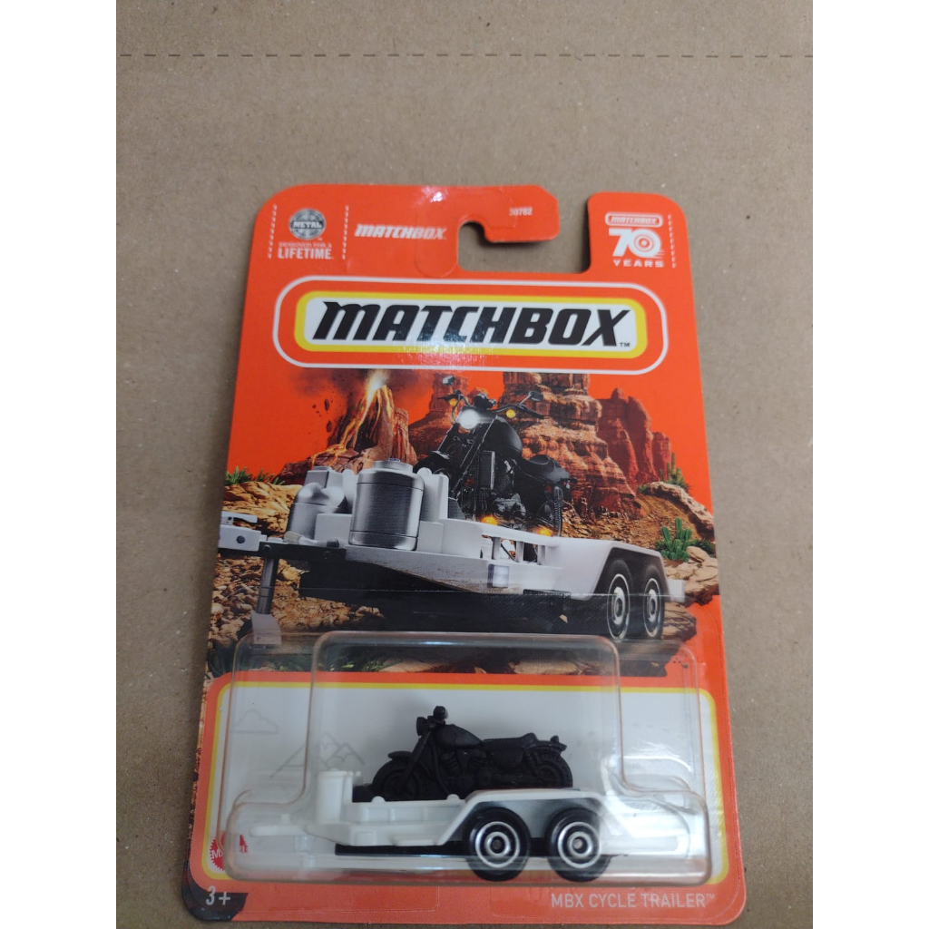 Matchbox - Mbx Cycle Trailer - 1:64 - Mattel | Shopee Brasil