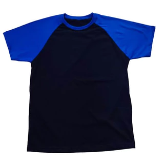 Camiseta T-shirt Raglan Lisa 100% Algodão