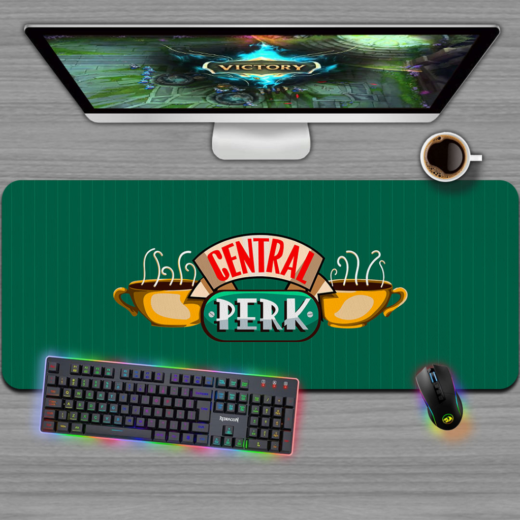 Mousepad Gamer, Tamanhos variados, Série - CENTRAL PERK FRIENDS