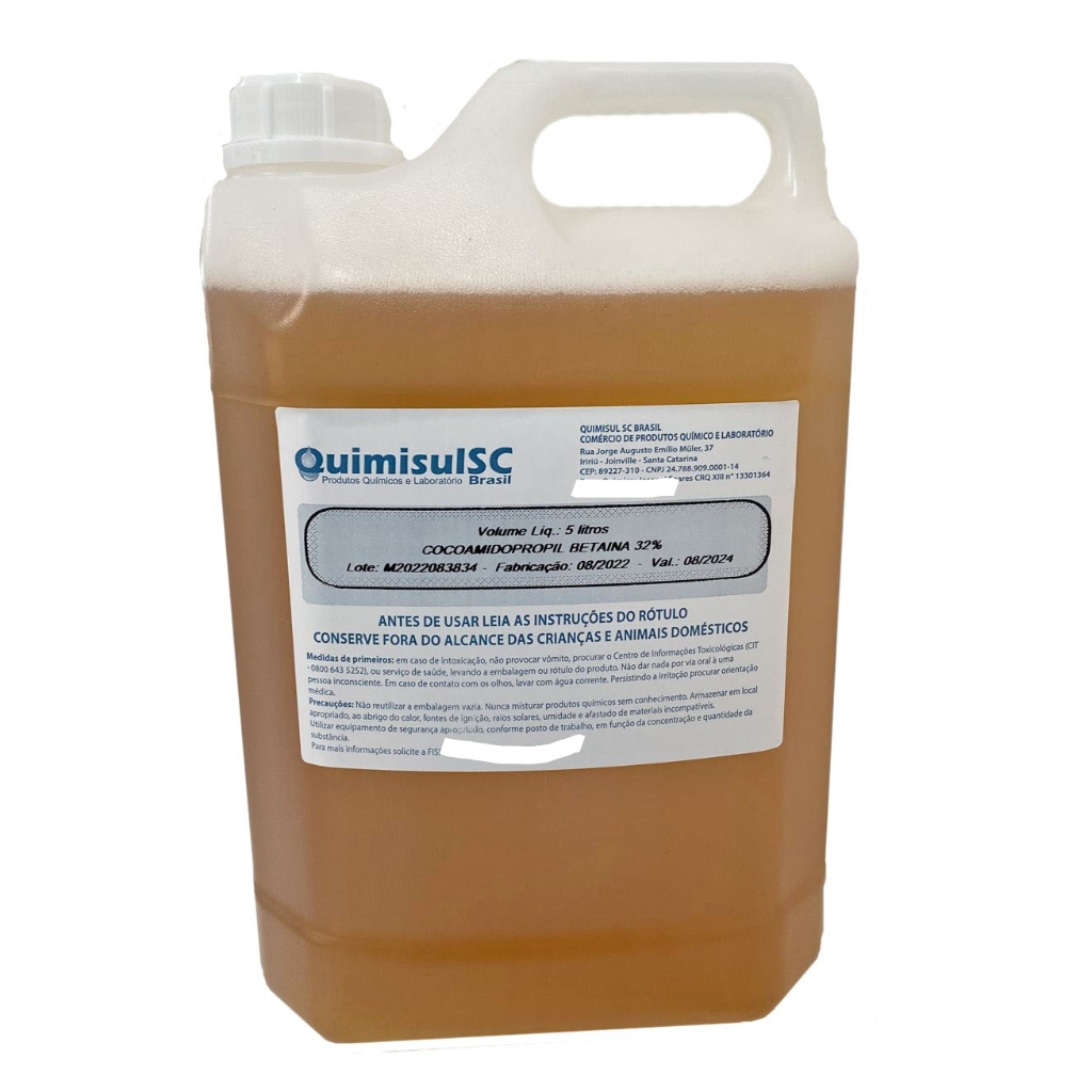 Coco Amidopropil Betaina 32% - 5 litros