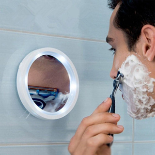Fdit Espelho montado na parede, espelho de banheiro extensível giratório de  360° para barbear espelho de braço extensível para maquiagem, espelho de  vaidade lateral para banheiro, espelho de parede para meninas adolescentes