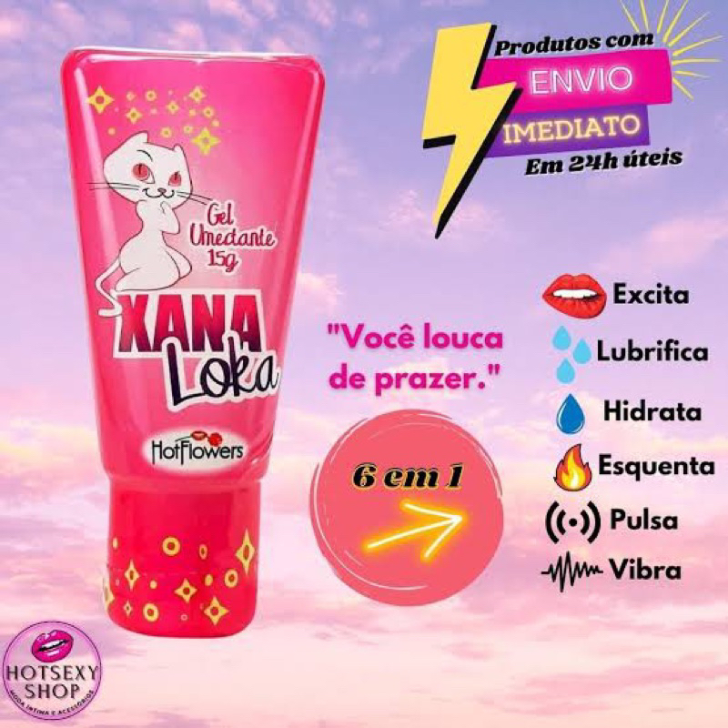 Xana Loka Gel Excitante Feminino 15g Vencimento So Em 2024 Hot Flowers Sex Shop Shopee Brasil