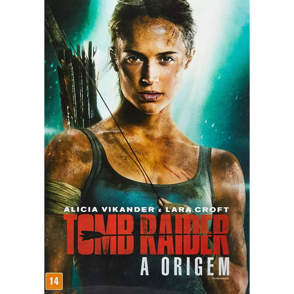 Dvd Tomb Raider A Origem - Filme Original Novo Lacrado