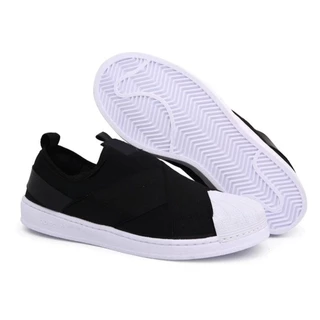 tênis feminino slip on super confortável para caminhada e academia