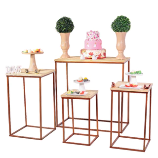 Jogo De Mesa Cubo 4 Peça Para Decoração De Festa Aniversário Kit Peque Monte