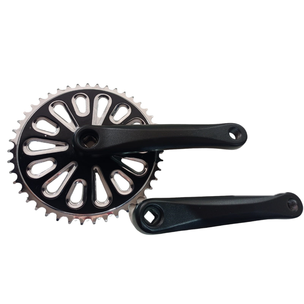 Pedivela Alumínio 170mm Bike Bmx Freestyle Coroa 44 Dentes