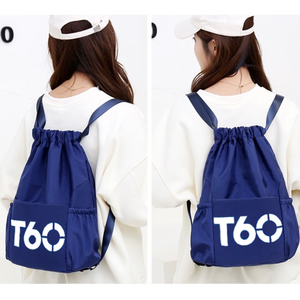 Bolsa Mochila Saco T60 saquinho academia impermeável resistente