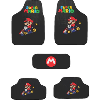 Tapete de carro Bordado Super Mario Bross