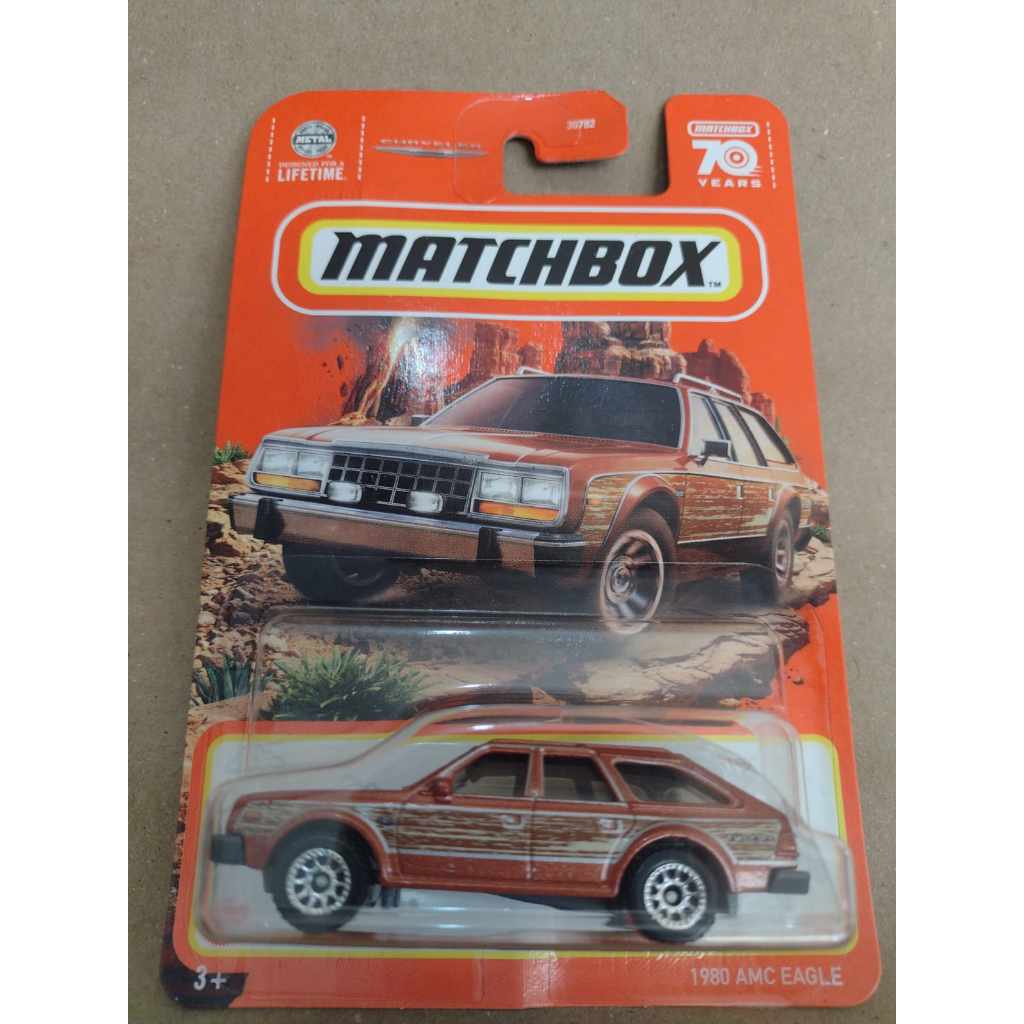 Matchbox 1980 AMC Eagle HKW52 164 Mattel Shopee Brasil