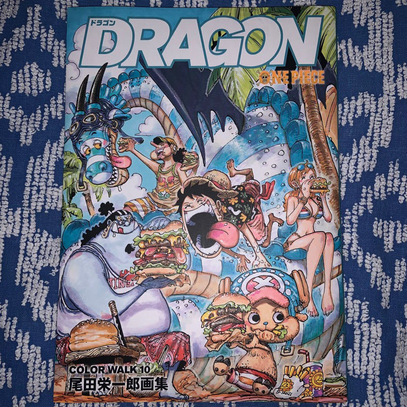Artbook One Piece: Color Walk Volumes 1 ao 10 - Edicao em Japones