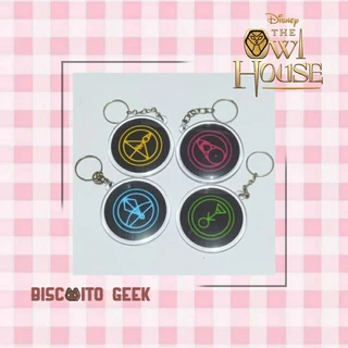 Chaveiro ou cordão Glifos de The Owl House 💜