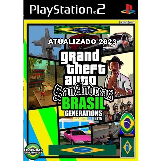 JOGO GTA GENERATIONS BETA 5 PS2  Shopee Brasil