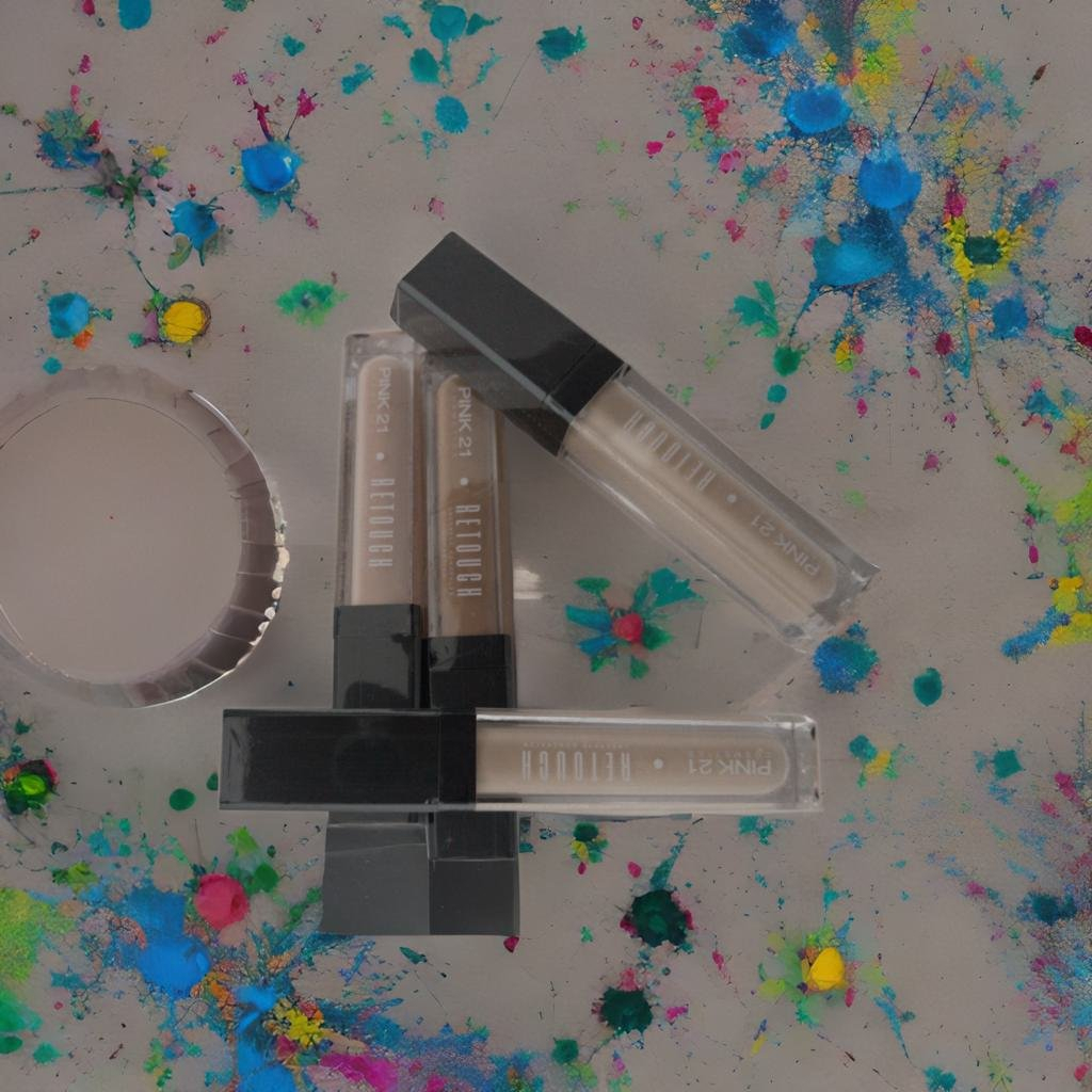 BASE PINK 21 RETOUCH/ Maquiagem Base para o Rosto/ Base Make para o ...