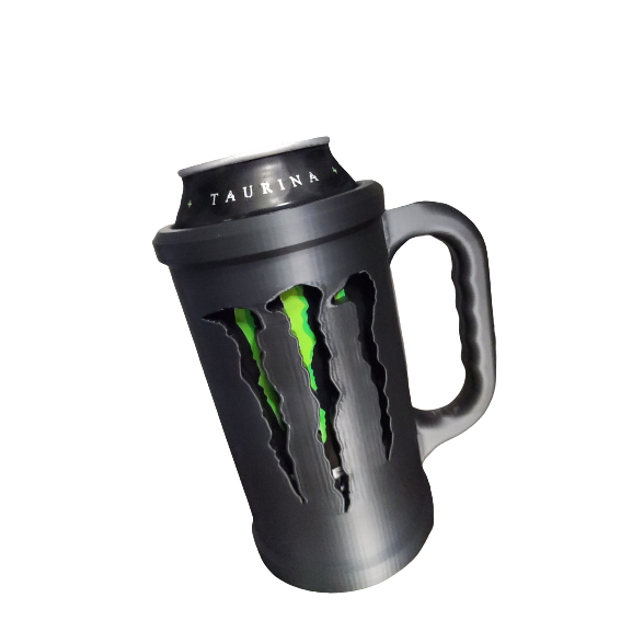 Caneca Porta-lata Monster Energy