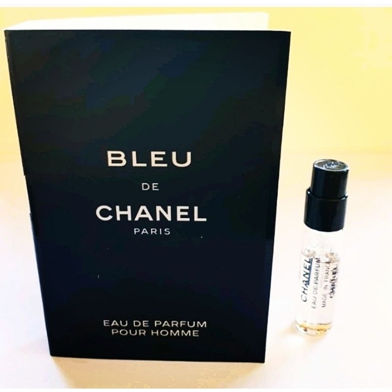 Amostra Perfume masculino importado Bleu de Chanel EDP 1,5ml loriginal