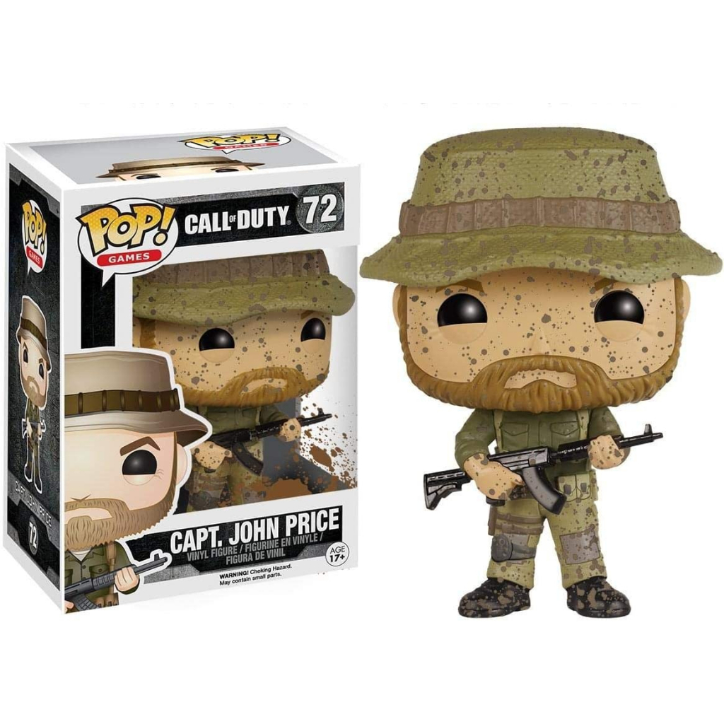 Funko POP! John Price # 72 - Muddy Version - Call Of Duty - Games