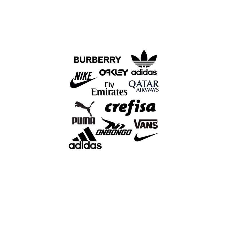 MARCAS/PATROCÍNIOS/LOGOS TERMOCOLANTES *PEQUENOS*