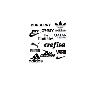 MARCAS/PATROCÍNIOS/LOGOS TERMOCOLANTES *PEQUENOS*